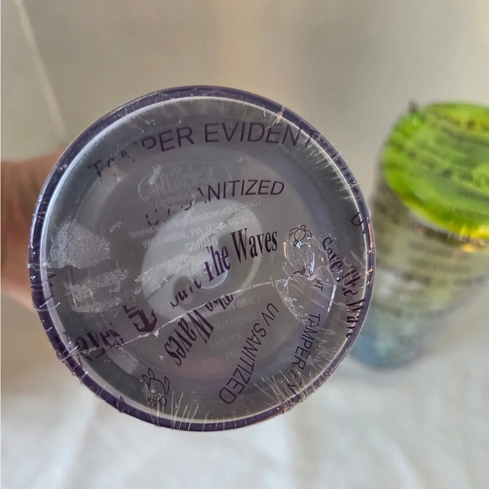 Set Of 2 SEALED Royal Caribbean 2022 Save The Waves Cup Tumblers